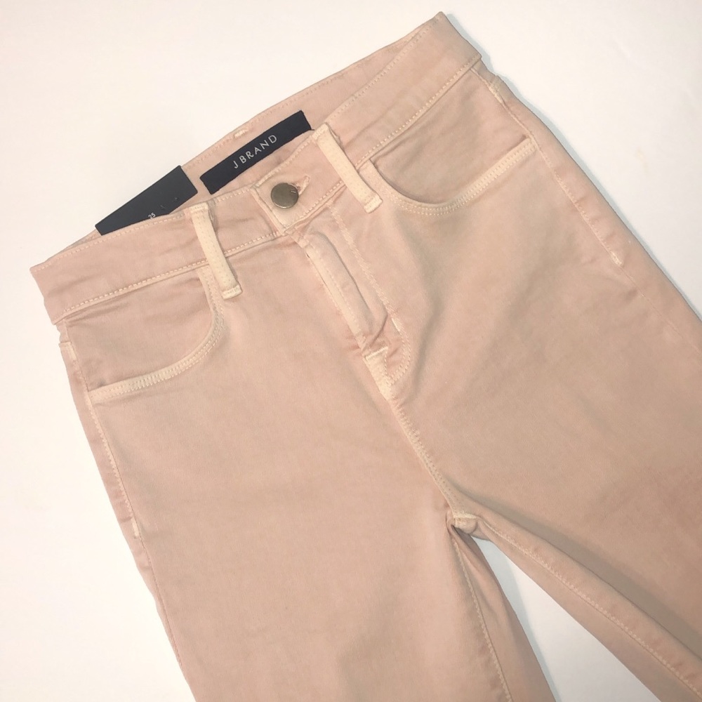 J BRAND Slim Bootcut in Blush pink stretchy high waist high rise NWT Sz 24 - Picture 2 of 2